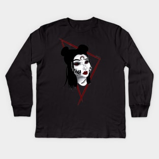 Mileena Kids Long Sleeve T-Shirt